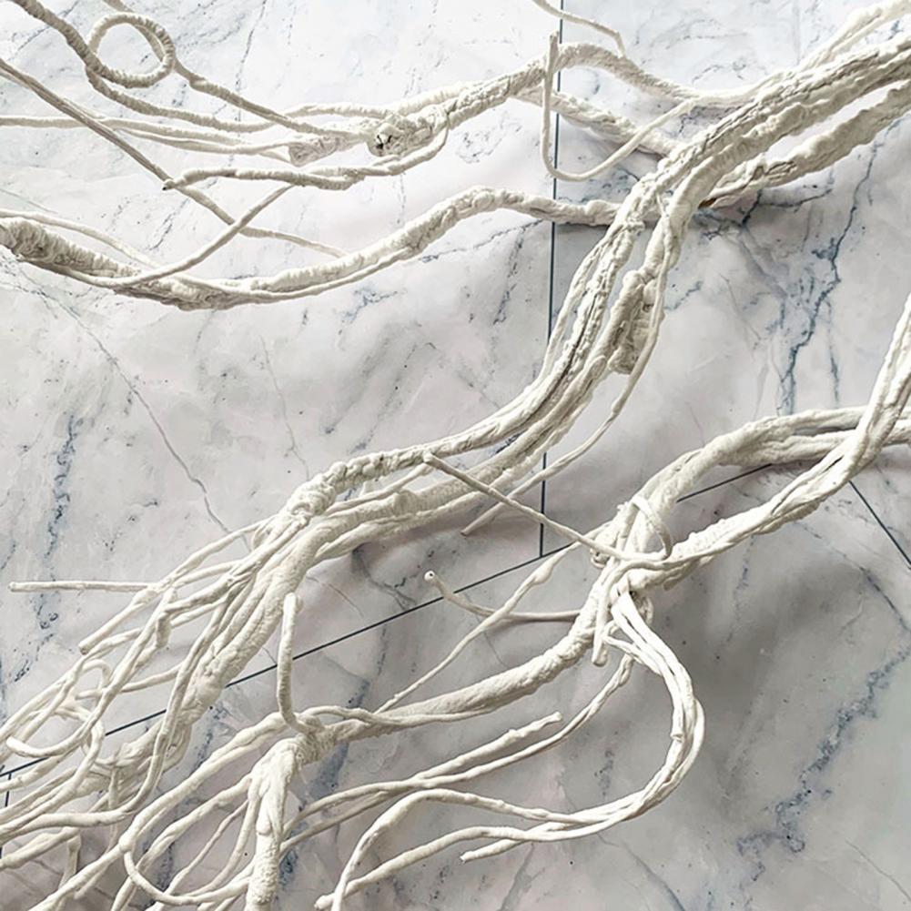 Branch Curly Willow - Natural Look Artificial Branch Artificial White