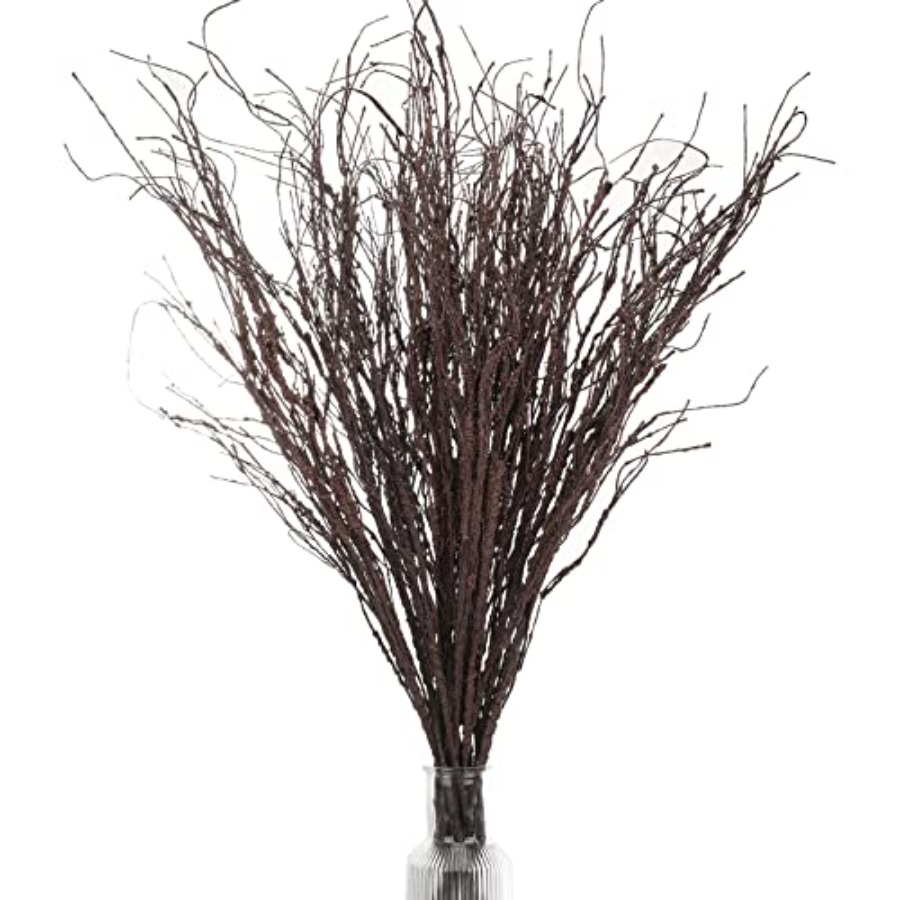 Branch Curly Willow - 20 Pcs 35.4'' Tree Branches for
