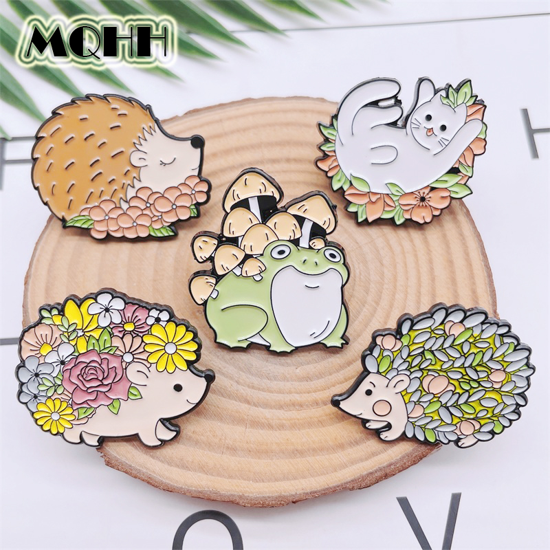 Creative Plants Flowers Animal - Flower Frog Pin 리뷰 및 가격