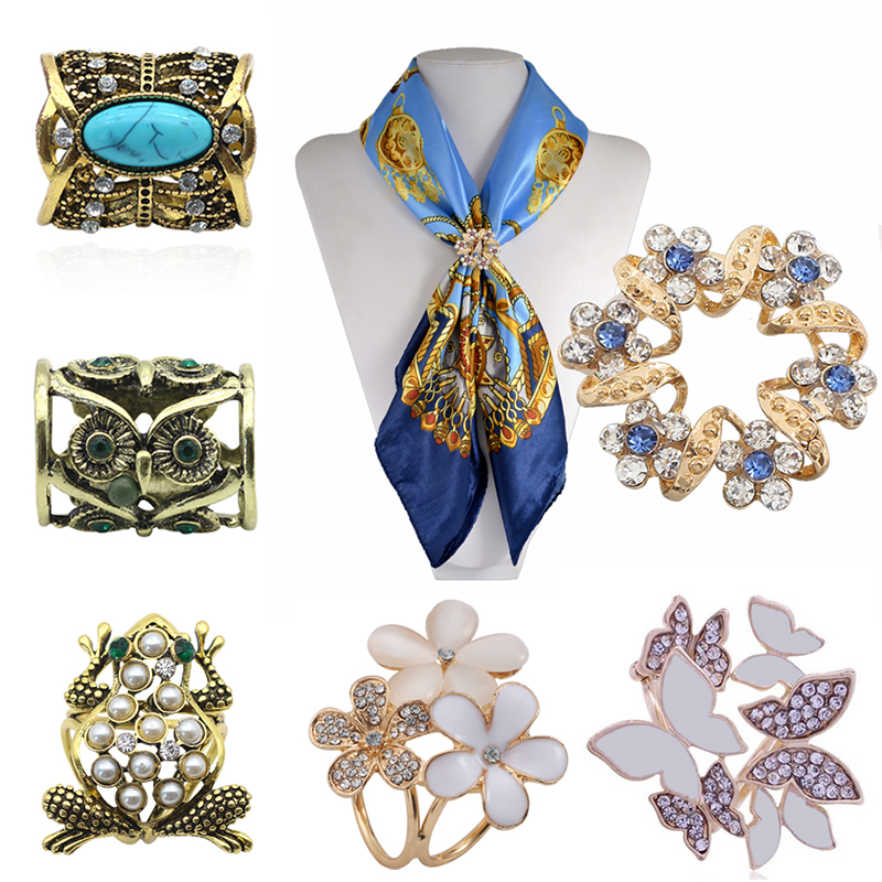 Fashion Enamel Crystal Flower  - Flower Frog Pin 리뷰 및 가격