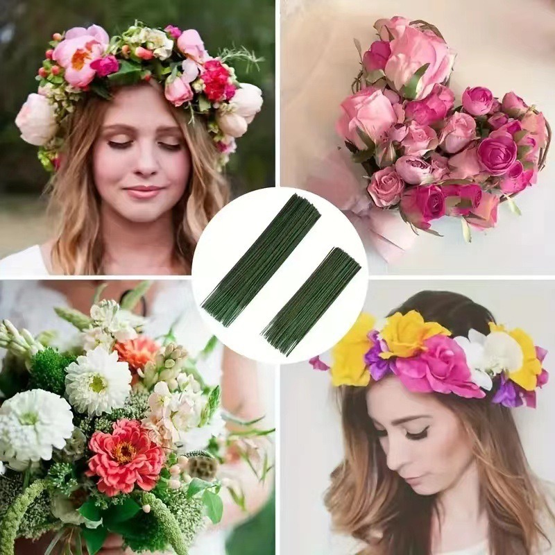 100 Pieces Floral Stem,Artific - Florist Wreath Supply 리뷰 및 가격