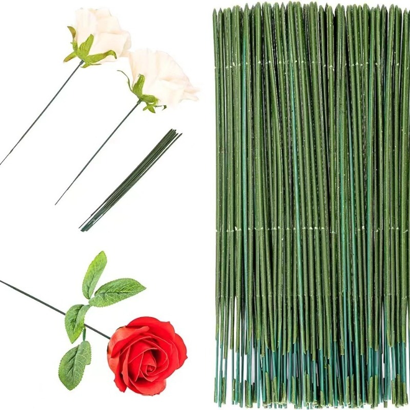 100 Pieces Floral Stem,Artific - Florist Wreath Supply 리뷰 및 가격