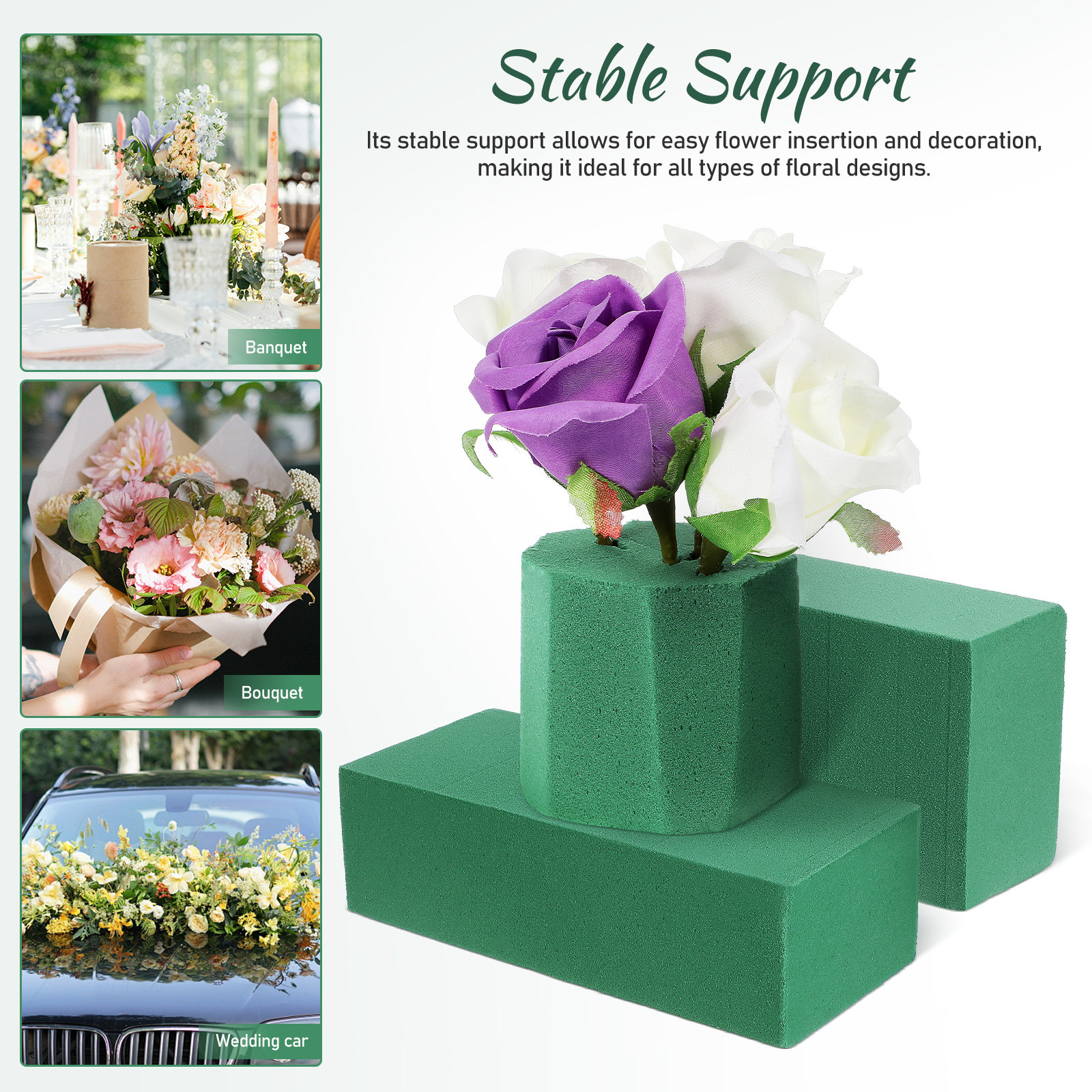 12Pcs Floral Foam Blocks Premi - Easy Florist Supply 리뷰 및 가격