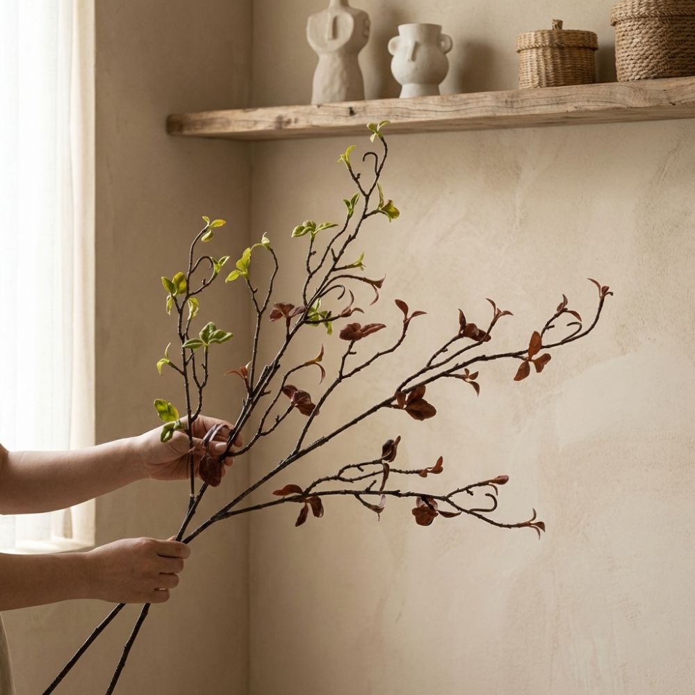 Real Touch Artificial Willow D - Branch Curly Willow 리뷰 및 가격