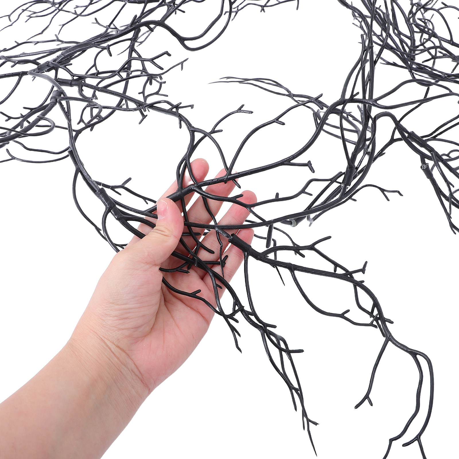 Black Decorative Vine Realisti - Branch Curly Willow 리뷰 및 가격