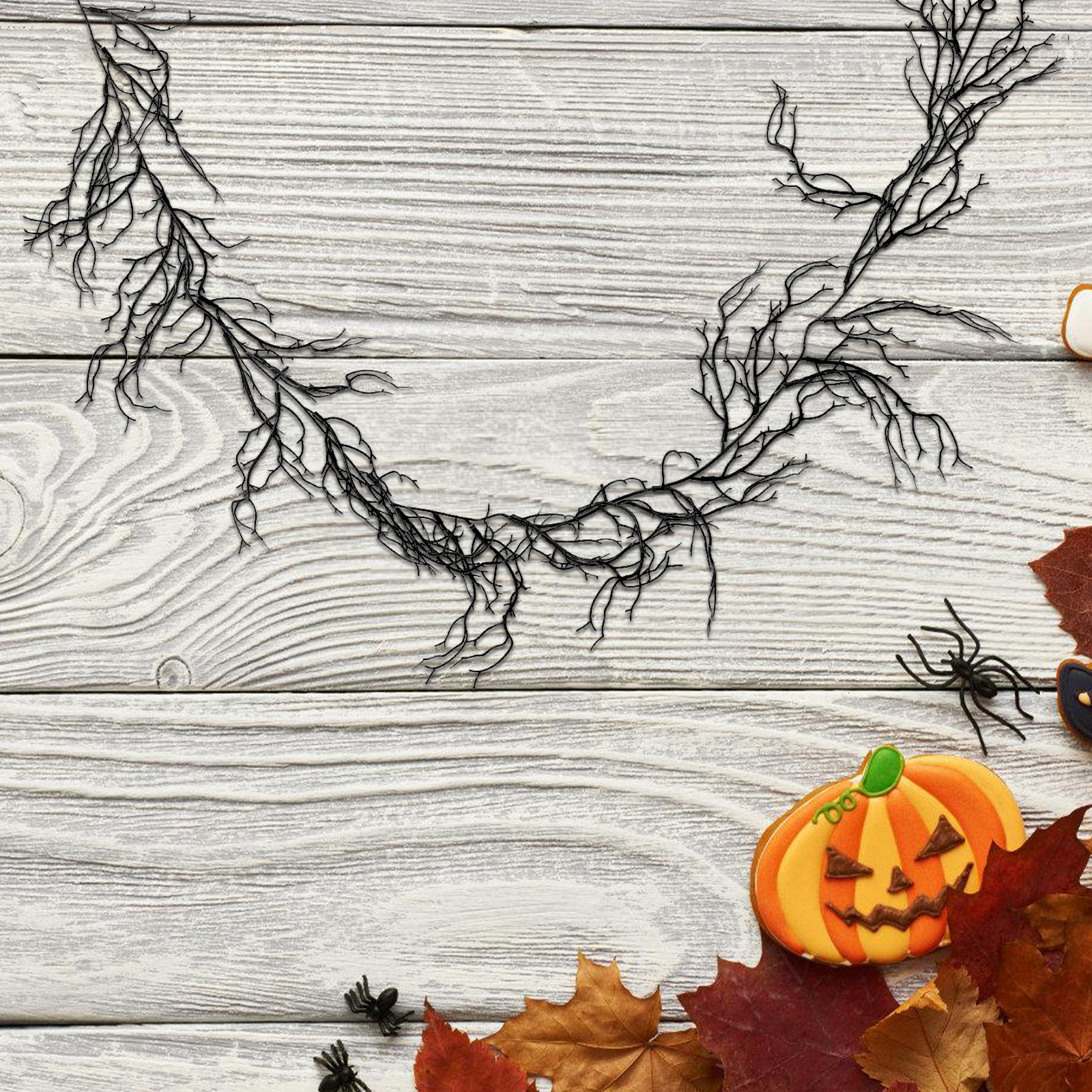 Black Decorative Vine Realisti - Branch Curly Willow 리뷰 및 가격