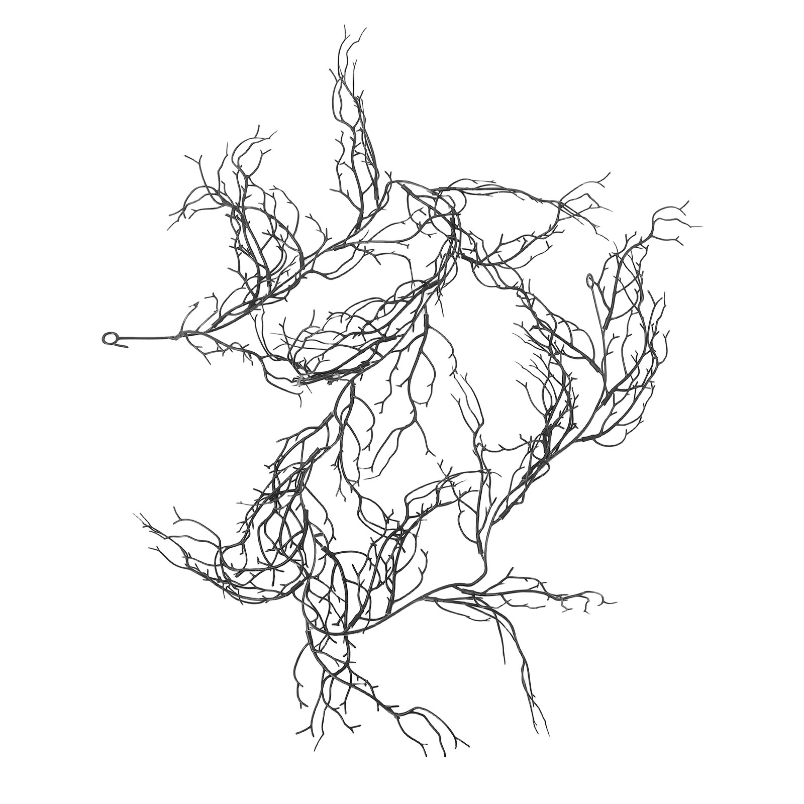 Plastic Black Bendable Vine Ga - Branch Curly Willow 리뷰 및 가격