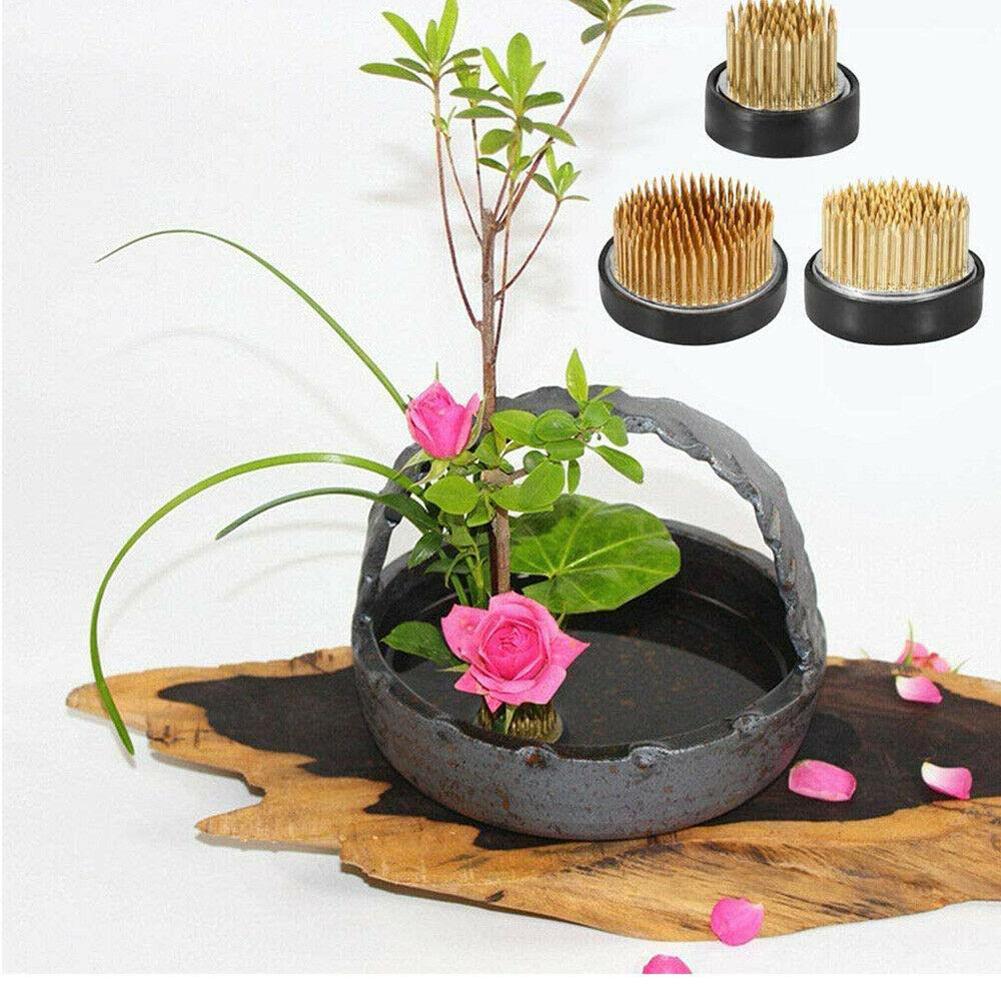 Round Ikebana Flower Frog With - Flower Frog Pin 리뷰 및 가격