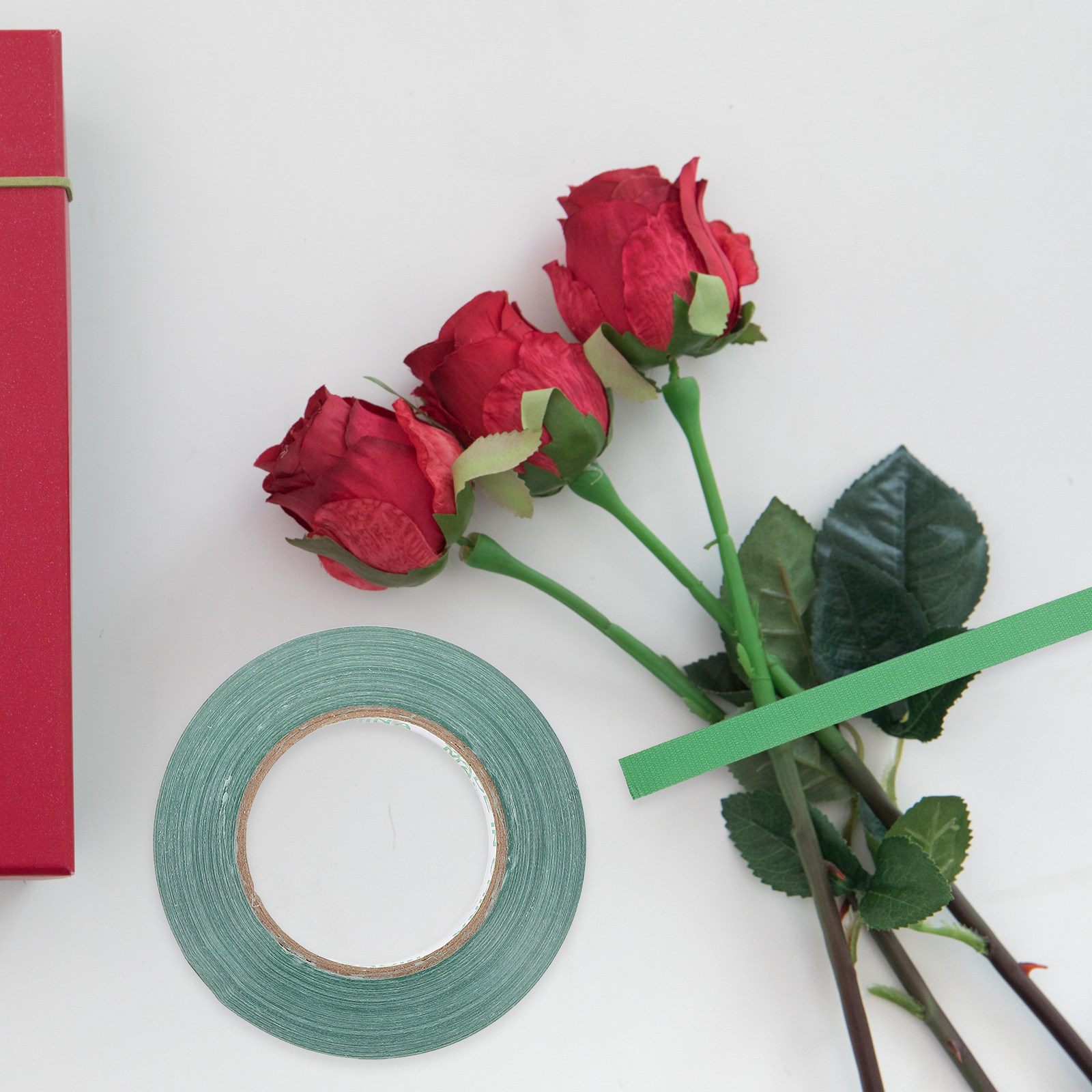 Green Florist Tape Waterproof  - Florist Wreath Supply 리뷰 및 가격