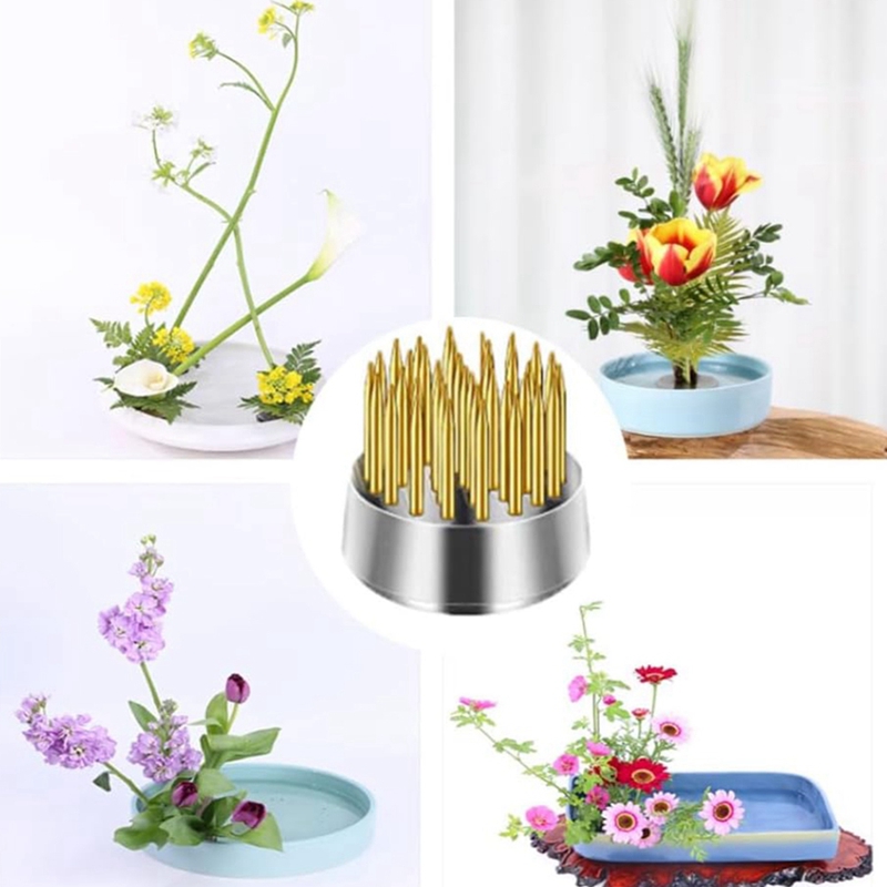 Hot 12PCS Flower Frog, Kenzan  - Flower Frog Pin 리뷰 및 가격