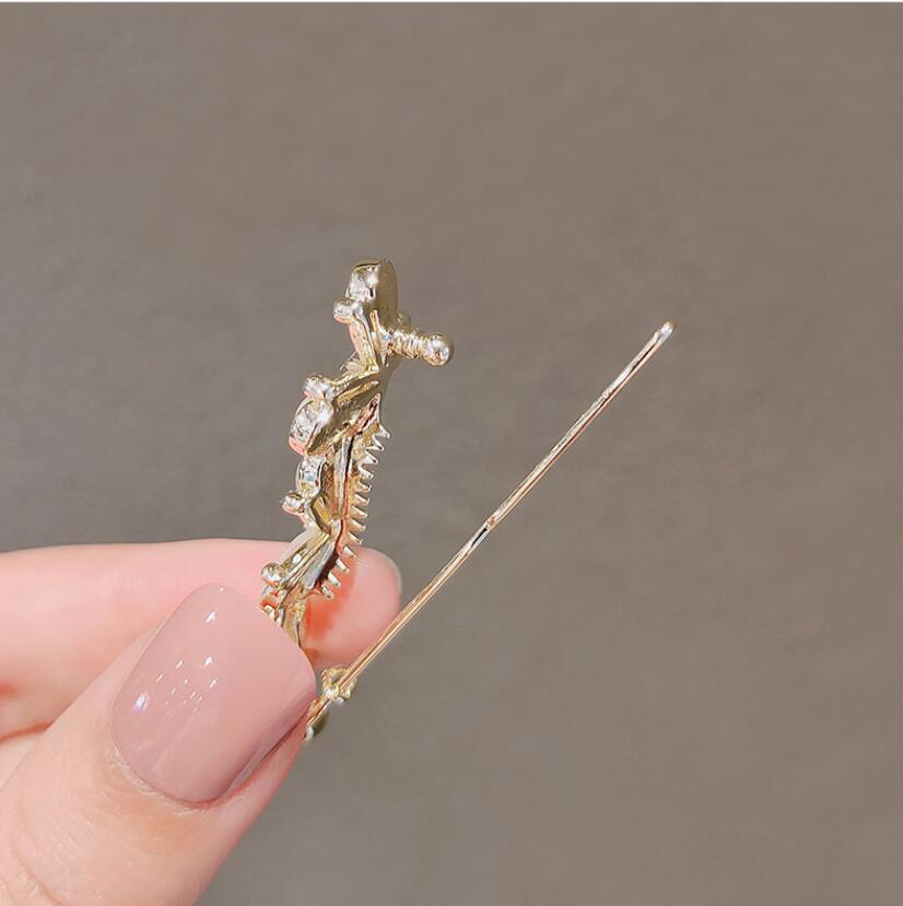 Pearl Hairpins Frog Buckle Hai - Flower Frog Pin 리뷰 및 가격